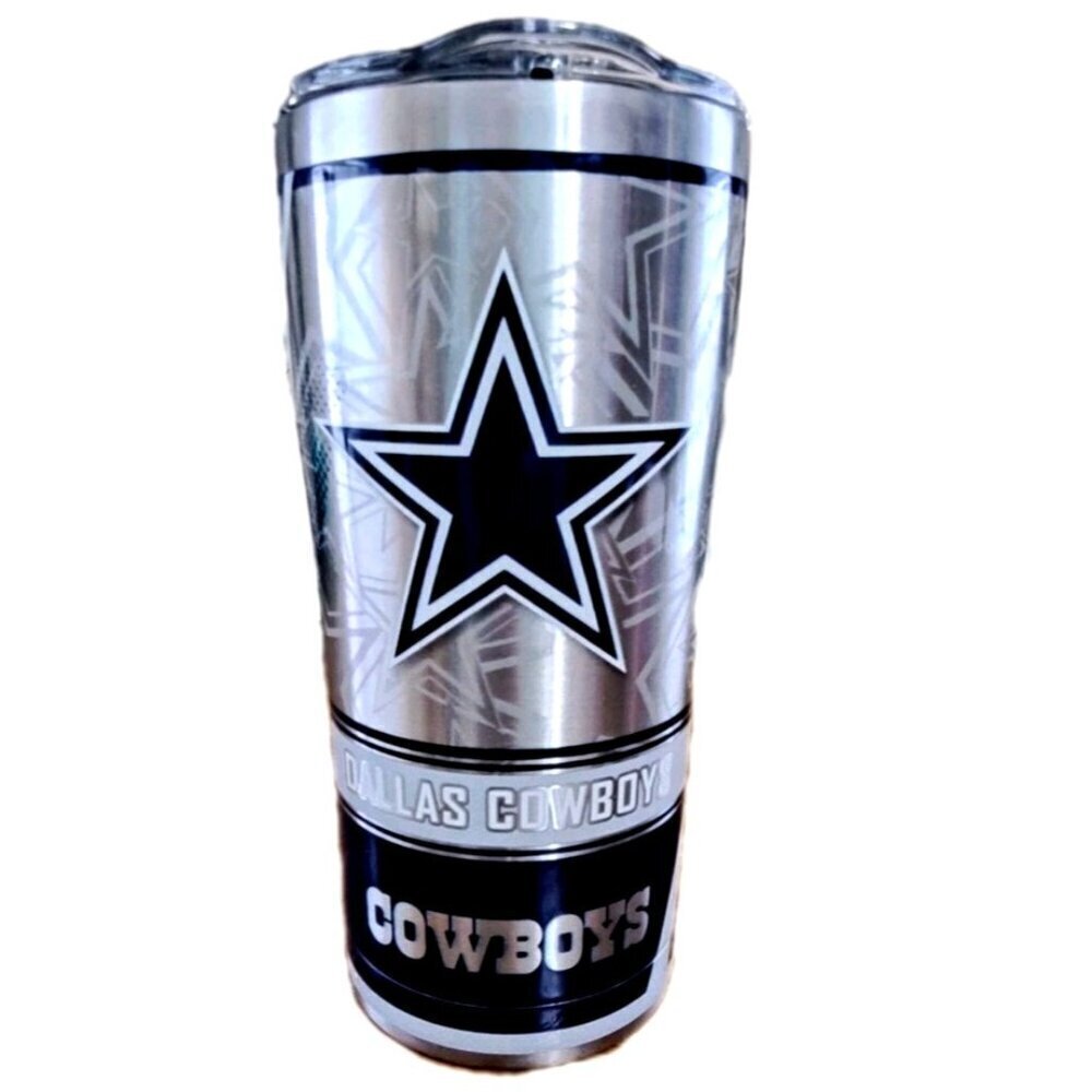 Tervis 20 oz. Stainless Tumbler w/Lid Dallas Cowboys Football